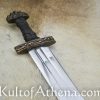 Darksword Oslo Viking Sword - Brown with Integrated Sword Belt