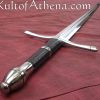Darksword Ranger Sword - Black with integrated Scabbard Belt