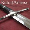 Darksword Ranger Sword - Black with integrated Scabbard Belt