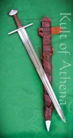 Darksword Mid-13th Century Sword with Integrated Sword Belt
