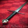 Darksword The Black Prince Sword - Black with Integrated Sword Belt