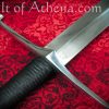 Darksword The Black Prince Sword - Black with Integrated Sword Belt