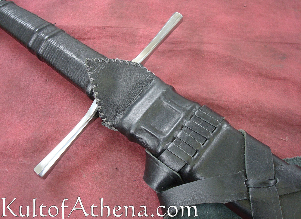 Darksword Armory Two Handed Gothic Sword with Integrated Sword Belt