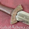 Darksword 11th Century Viking Sword - Bronze Hilt - Brown Grip with Integrated Scabbard Belt