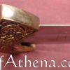 Darksword 11th Century Viking Sword - Bronze Hilt - Brown Grip with Integrated Scabbard Belt