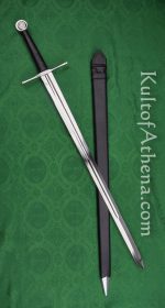 Darksword Two Handed Norman Sword with Shorter Fuller