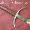 Darksword Two Handed Danish Sword with Integrated Belt