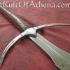 Darksword Two Handed Danish Sword with Integrated Belt