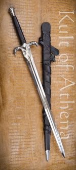 Darksword Guardian Sword - Black with Integrated Belt