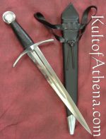 Darksword Medieval Knight Dagger - Black