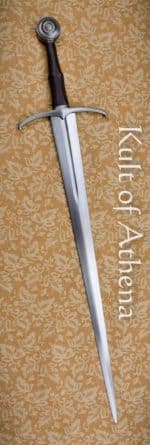 Del Tin 13th Century Medieval Sword - Engraved Pommel