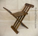 Medieval Quatrefoil Folding Chair