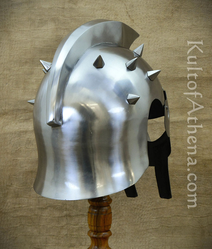 Gladiator Helm with Spikes - 18 Gauge