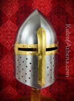 14th Century Sugarloaf Helm - 16 Gauge