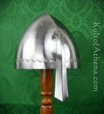 Norman Nasal Bar Helm - 18 Gauge Steel