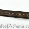 Leather Strap Wristband - Brown