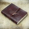 Leather-Bound Norse Raven Journal