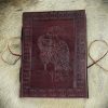 Leather-Bound Norse Raven Journal