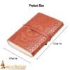 Leather-Bound Pentagram Journal
