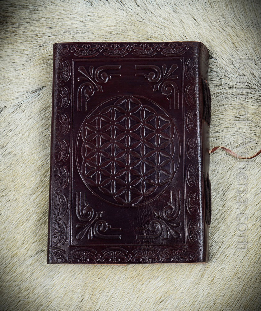 Leather-Bound Journal - Celtic Heart Guardian Eagles