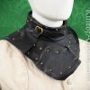 Brigandine Collar - 18 Gauge Steel Plates and Leather