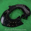 Brigandine Collar - 18 Gauge Steel Plates and Leather