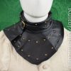 Brigandine Collar - 18 Gauge Steel Plates and Leather
