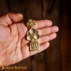Trefoil Medieval Brass Belt Chape
