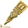 Medieval Brass Belt Chape