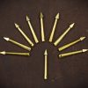 Brass Aiglets with Bodkin tips