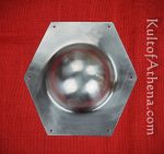 Roman Hexagonal Shield Boss - 16 Gauge