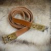 Medieval Wolf Belt - Brown