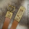 Medieval Wolf Belt - Brown