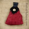 Medieval Horn Clasp Belt Pouch