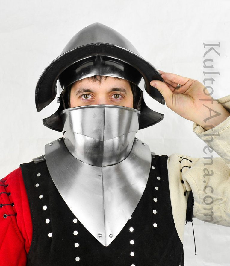 German / Swiss Visored KettleSallet Helm