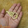 Brass Viking Buckle and Belt Chape Set