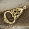 Brass Viking Buckle and Belt Chape Set