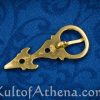 Brass High Middle Ages Buckle