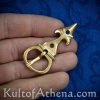 Brass High Middle Ages Buckle