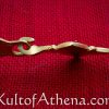 Viking Cloak Clasp Brooch - Brass