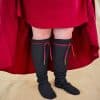 Medieval Ladies Chausses / Long Socks with Laces