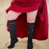 Medieval Ladies Chausses / Long Socks with Laces