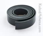 Belt / Strap Blanks - Black Leather - 1 3/16'' Wide / 30 mm