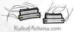 Lamellar Pauldrons Set - 20 Gauge Steel