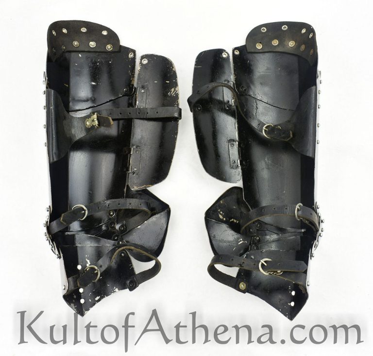 Leg Armor Set / Cuisse and Poleyn - 16 Gauge Steel