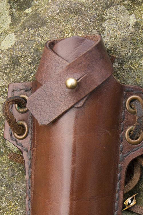 Epic Armoury Thrust Knife Holder with Foam Knife - Brown