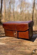 Imperial Leather Belt Pouch Box - Brown