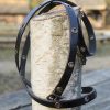 Multistrap Leather Bracelet - Black