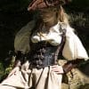 Rogue Leather Corset - Black and Brown