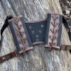 RFB Double Sword Back Harness - Brown and Black